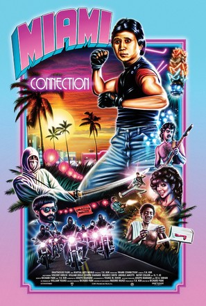 Miami Connection - Re-release movie poster (thumbnail)