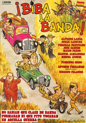 &iexcl;Biba la banda! - Spanish Movie Poster (thumbnail)