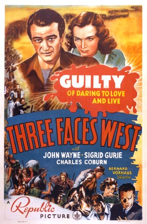 Three Faces West - Movie Poster (thumbnail)