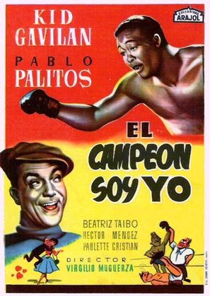 El campe&oacute;n soy yo - Spanish Movie Poster (thumbnail)