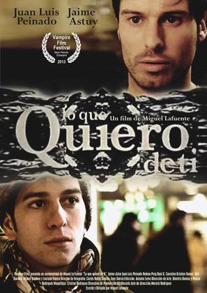 Lo que quiero de ti - Spanish Movie Poster (thumbnail)