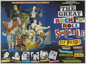 The Great Rock &#039;n&#039; Roll Swindle - British Movie Poster (thumbnail)