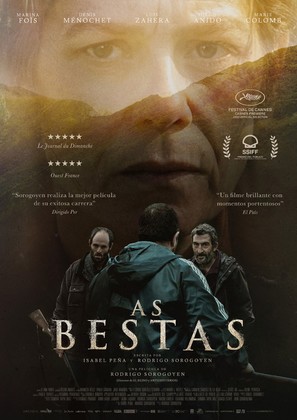 As bestas - Spanish Movie Poster (thumbnail)