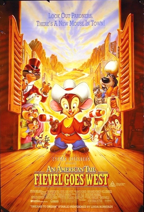 An American Tail: Fievel Goes West - Australian Movie Poster (thumbnail)