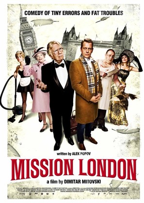 Mission London - Bulgarian Movie Poster (thumbnail)