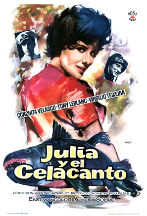 Julia y el celacanto - Spanish Movie Poster (thumbnail)
