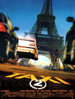 Taxi 2 - French Movie Poster (thumbnail)