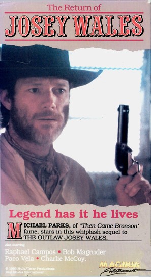 The Return of Josey Wales - VHS movie cover (thumbnail)
