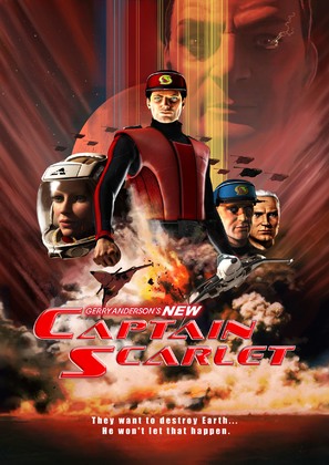 &quot;Captain Scarlet&quot; - poster (thumbnail)