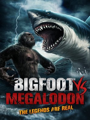 Bigfoot vs Megalodon - Movie Cover (thumbnail)