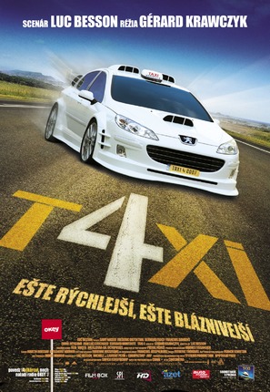 Taxi 4 - Slovak Movie Poster (thumbnail)