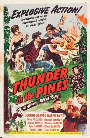 Thunder in the Pines - Movie Poster (thumbnail)