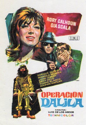 Operaci&oacute;n Dalila - Spanish Movie Poster (thumbnail)