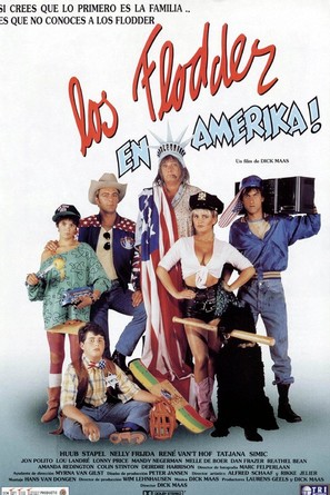 Flodder in Amerika! - Spanish Movie Poster (thumbnail)