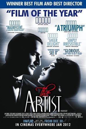 The Artist - British Movie Poster (thumbnail)