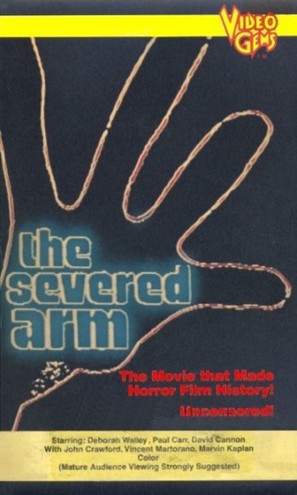The Severed Arm - VHS movie cover (thumbnail)
