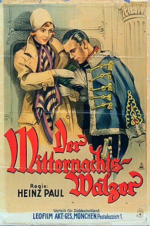 Der Mitternachtswalzer - German Movie Poster (thumbnail)