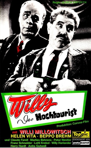 Der Hochtourist - German VHS movie cover (thumbnail)