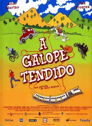 A galope tendido - Spanish Movie Poster (thumbnail)