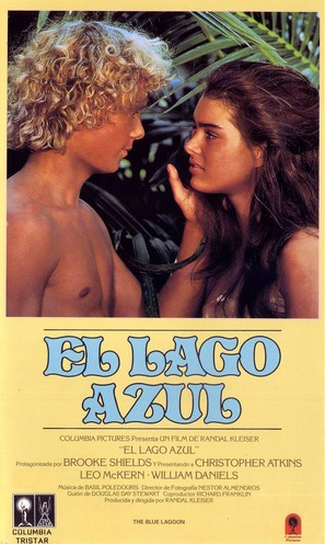 The Blue Lagoon - Spanish VHS movie cover (thumbnail)