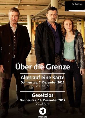 &quot;&Uuml;ber die Grenze&quot; - German Movie Poster (thumbnail)