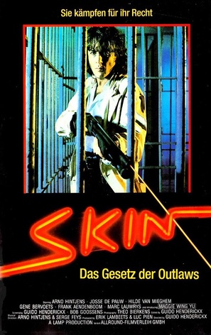 Skin - German VHS movie cover (thumbnail)