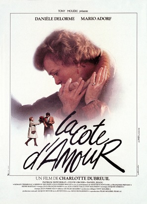 La c&ocirc;te d&#039;amour - French Movie Poster (thumbnail)