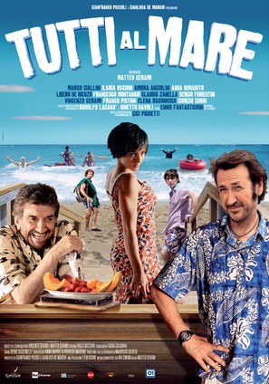 Tutti al mare - Italian Movie Poster (thumbnail)