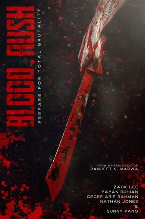 Blood Rush - Indonesian Movie Poster (thumbnail)