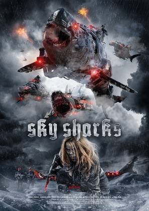 Sky Sharks - German Movie Poster (thumbnail)