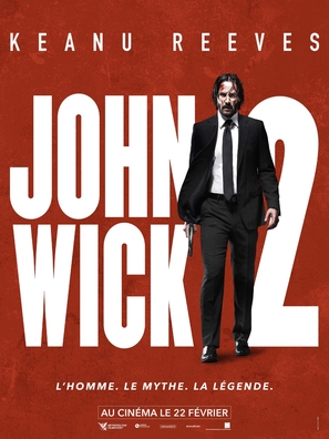 John Wick: Chapter Two - French Movie Poster (thumbnail)