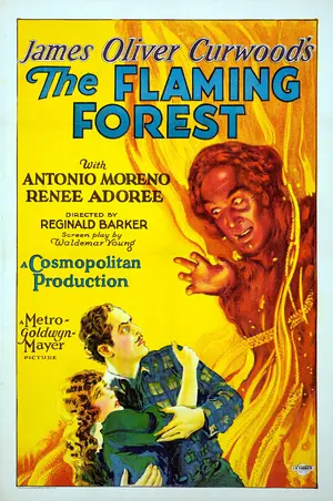 The Flaming Forest Poster