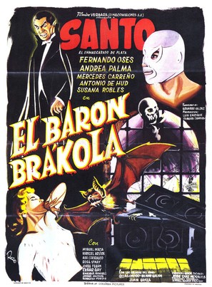 El bar&oacute;n Brakola - Mexican Movie Poster (thumbnail)