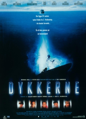 Dykkerne - Danish Movie Poster (thumbnail)