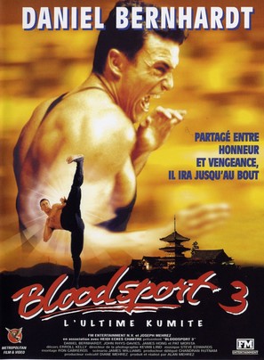 Bloodsport III - French DVD movie cover (thumbnail)