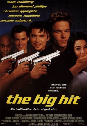 The Big Hit - German Movie Poster (thumbnail)