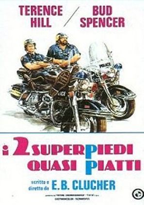 I due superpiedi quasi piatti - Italian Movie Poster (thumbnail)
