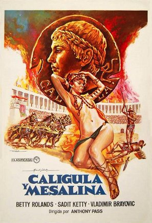 Caligula et Messaline - Spanish Movie Poster (thumbnail)