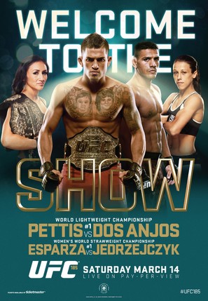 UFC 185: Pettis vs. dos Anjos - Movie Poster (thumbnail)