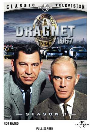 &quot;Dragnet 1967&quot; - DVD movie cover (thumbnail)