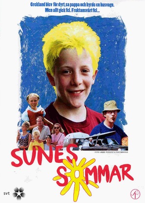 Sunes sommar - Swedish DVD movie cover (thumbnail)