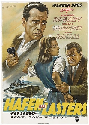 Key Largo - German Movie Poster (thumbnail)