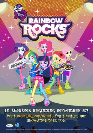 My Little Pony: Equestria Girls - Rainbow Rocks - Movie Poster (thumbnail)