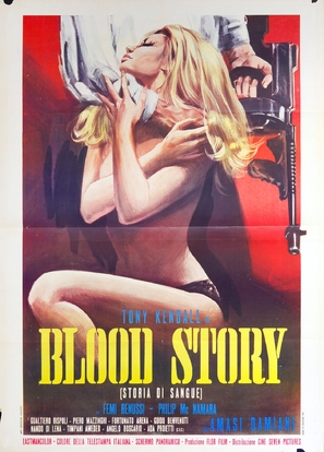 Blood Story - Italian Movie Poster (thumbnail)