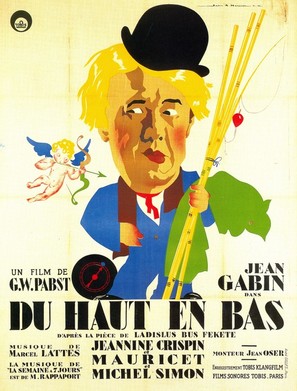 Du haut en bas - French Movie Poster (thumbnail)