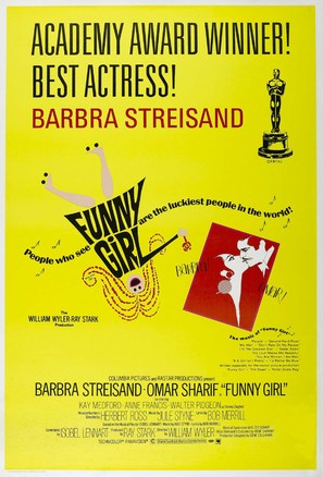 Funny Girl - Theatrical movie poster (thumbnail)