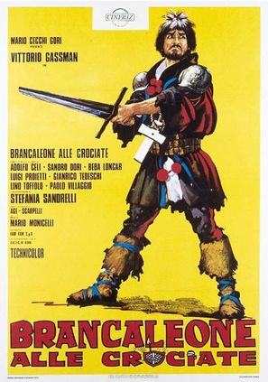 Brancaleone alle crociate - Italian Movie Poster (thumbnail)