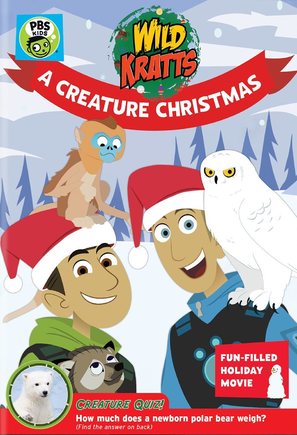 Wild Kratts: A Creature Christmas - DVD movie cover (thumbnail)