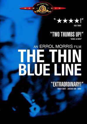 The Thin Blue Line - DVD movie cover (thumbnail)