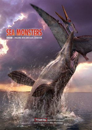 &quot;Sea Monsters: A Walking with Dinosaurs Trilogy&quot; - British Movie Poster (thumbnail)